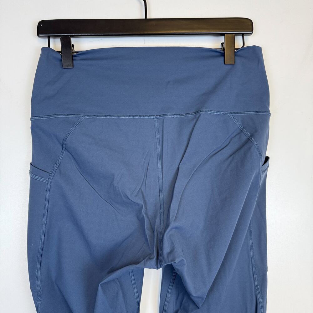 Everlane Perform Leggings w Pockets Blue 25” Womens - L - Picture 4 of 7